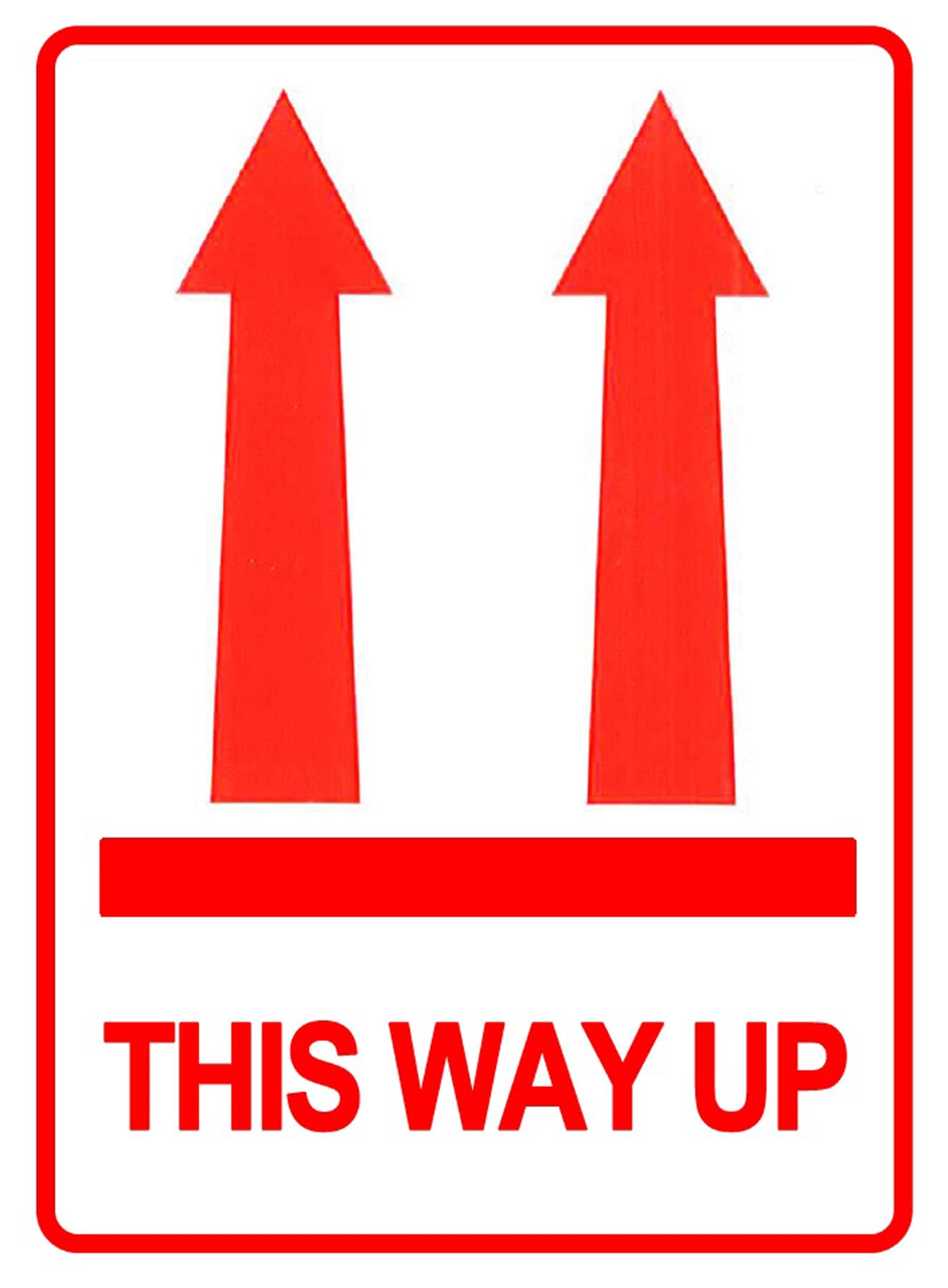 Status™ This Way Up Labels
