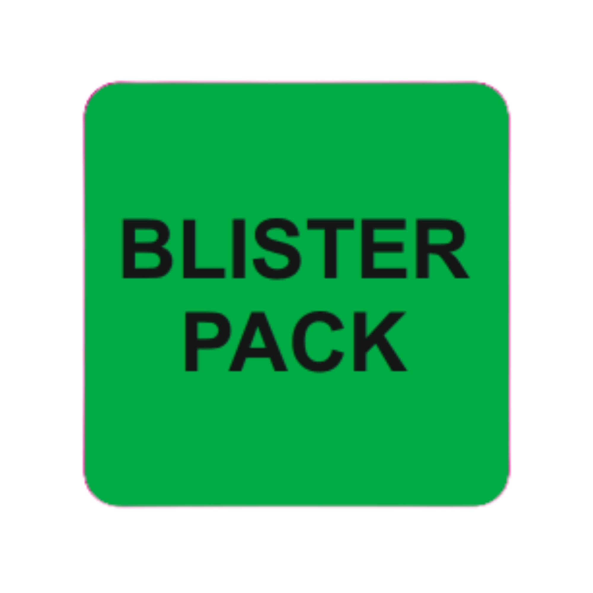 Status™ Blister Pack Labels - 36 x 36mm